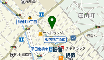 大貴蒲鉾店の地図画像
