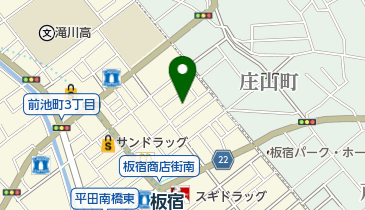 井上木工所の地図画像