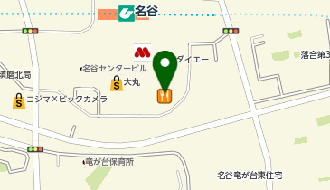 イーオン名谷パティオ校の地図画像