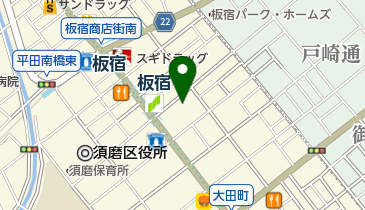 カワイ体育教室の地図画像