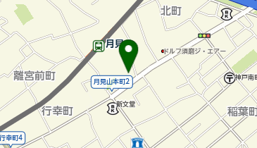 学生専科京川の地図画像