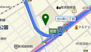 藤原化工株式会社の地図画像