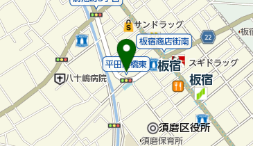 レクティ化粧品の地図画像