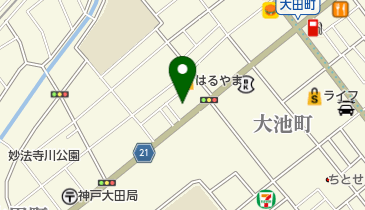 有限会社新成警備保障の地図画像