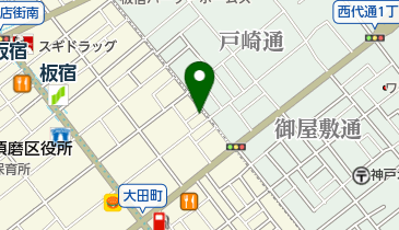 北野商店の地図画像