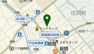 有限会社マルヨネ 板宿店の地図画像