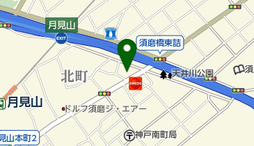 神戸信用金庫 月見山支店の地図画像