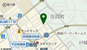 ことぶき寝具店の地図画像