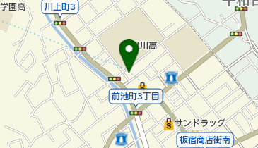 宮脇ふとん店の地図画像