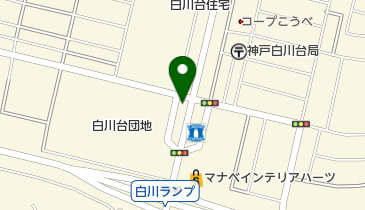 スナック幸の地図画像