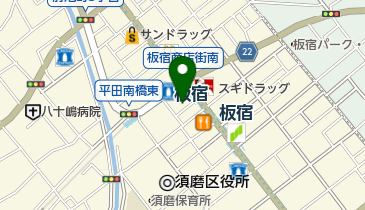 亀楽堂の地図画像
