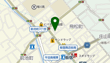 松花園の地図画像