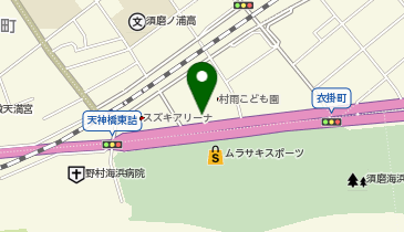 タックルベリー須磨店の地図画像