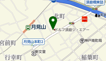 有限会社明石塗料店の地図画像