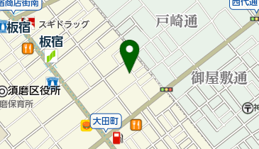有限会社山中鶏肉店 本店の地図画像