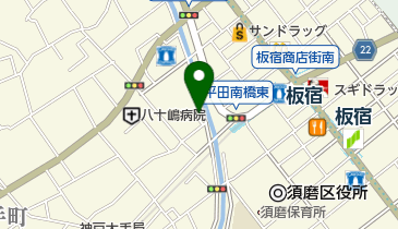 ミツヤパンの地図画像