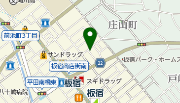 ファンシーショップホソノの地図画像