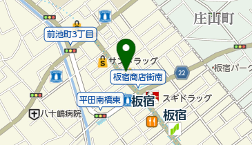 リゾームの地図画像