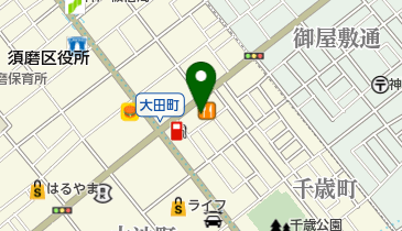 須磨住宅の地図画像