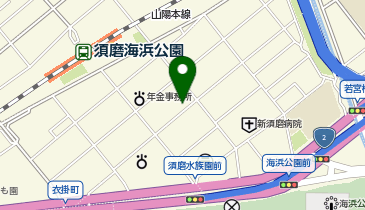 なぎさ調剤薬局磯馴店の地図画像
