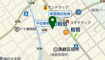 ヘアーサロンはしもとの地図画像