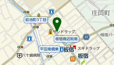 千鳥屋宗家板宿店の地図画像