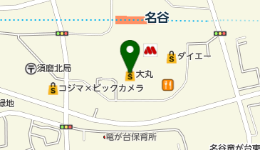 千鳥屋宗家大丸須磨店の地図画像