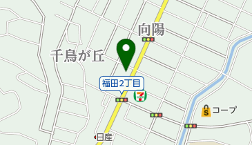 浜田自動車商会名谷店の地図画像