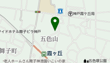 五色山文化センターの地図画像