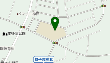 神戸市立 多聞東学童保育コーナーの地図画像