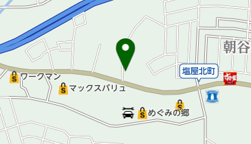 有限会社早川自動車の地図画像