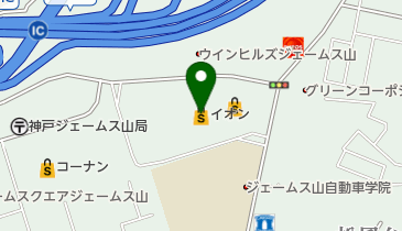 フレンドメールジェームス山店の地図画像