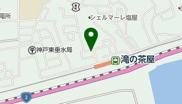 滝の茶屋整骨院の地図画像