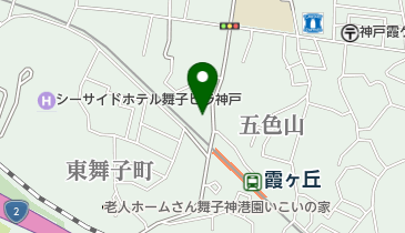 霞ケ丘不動産株式会社の地図画像