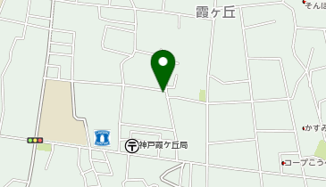 霞ヶ丘理容の地図画像