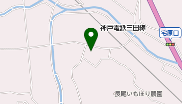 下宅原公会堂の地図画像