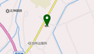 兵庫六甲農業協同組合 神戸地域事業本部 道場支店の地図画像