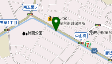 メナード化粧品北神代行店の地図画像