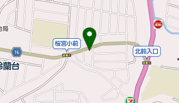 西井ギャレックス株式会社の地図画像