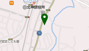 さかたに動物病院の地図画像