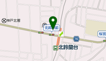 すずらん鍼灸整体院の地図画像