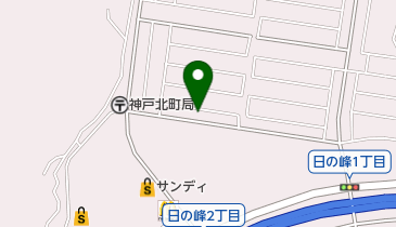 おしゃれさろん神戸北町の地図画像