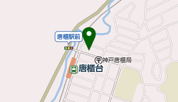 ハザマ美容室の地図画像