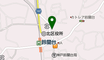 なかもと理容の地図画像