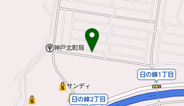 ヘアーサロントモの地図画像