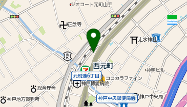 三條衣料の地図画像