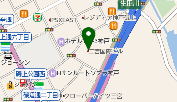 フィリップス・レスピロニクス(合同会社)神戸営業所の地図画像