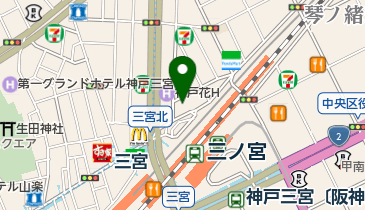 リブ・マックス 三宮店の地図画像