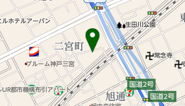 日本昇降機株式会社神戸営業所の地図画像