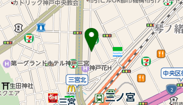 松下モータース商会の地図画像